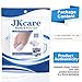 JKcare 10 Pack Big Toe Protectors, Gel Toe Caps, New Breathable Silicone Toe Covers with Holes- Cushion for Corns, Calluses, Blister, Ingrown Toenail and Reduce Friction - Large