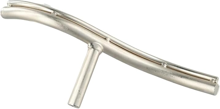 Stable Handling Lathe Tool Rest for Wood Woodworking Curved Tool, Round Hardened Steel Top