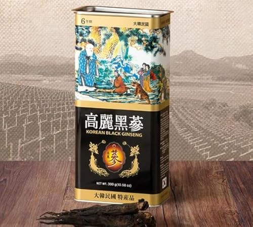 6�N���؍��Y���Q 300g 6�N���؍��t�N�T�� 6 Year Korea Black Ginseng (Large 11~20 roots) 300g