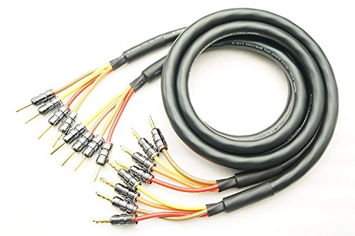ゲンさんのスピーカーケーブル バイワイヤリング仕様 2.0mペア 美品 Amazon | MOGAMI 3104 バイワイヤリング対応 2本ペア 24K金メッキ