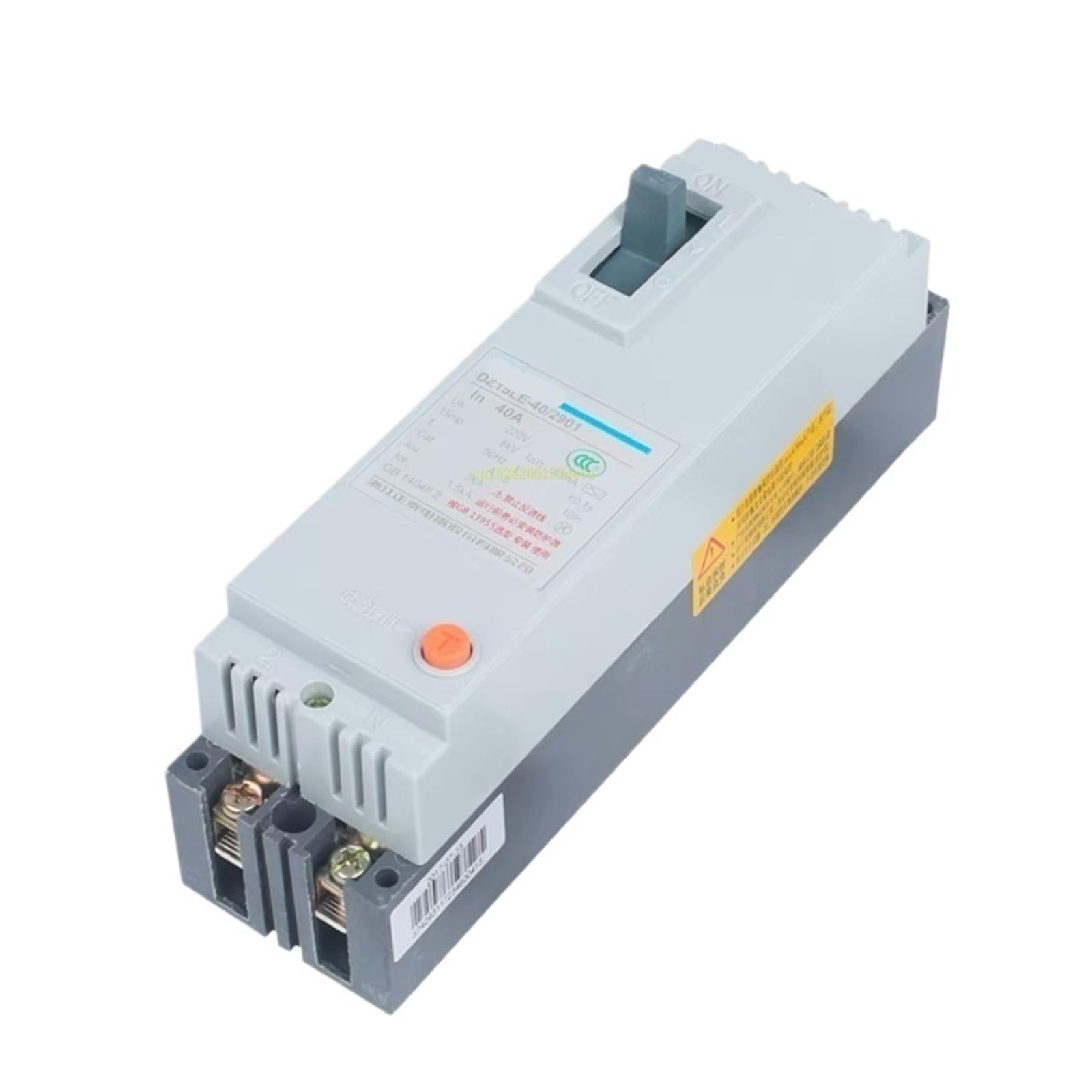 OSHZIKJII 50MA Breaker DZ15LE 2P 3P 4P 40A 63A 100A(DZ15LE 2P,63A)