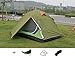 Luxetempo 2 Person Lightweight Camping and Backpacking Tent-2 Doors 2 Vestibules Water Resistant with Rainfly