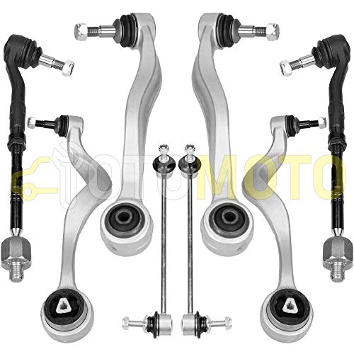 Bras de suspension avant pour BMW 5 E60 E61 triangle, rotule, biellette 10 pièces