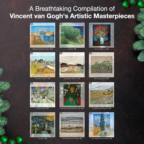 MICASA PRESS Vincent van Gogh 2026 Wall Calendar 12 Month | 12 inch x ...