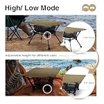 ONETIGRIS Dipper Camping Table, Lightweight Portable Table with Storage Net - Image 6