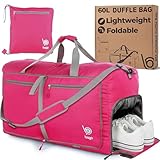 Bago Medium Duffle Bag for Travel Women & Men. Durable Lightweight Foldable Travel Duffel Bags For...