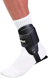 Mueller Lite Ankle Brace for Sprains, Strains & Arthritis Pain Relief - One Size Fits Most Men & Women, Adjustable Support