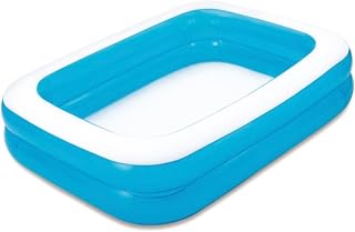 Summer Waves Piscina, Piscina Gonfiabile, Piscina per Famiglie, Piscina da Giardino per Bambini, Piscina Rettangolare, 2 M x 1.50 M x 51 CM