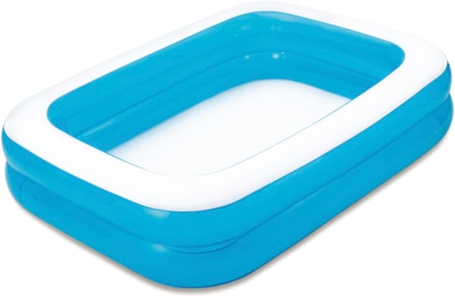 Summer Waves Piscina, Piscina Gonfiabile, Piscina per Famiglie, Piscina da Giardino per Bambini, Piscina Rettangolare, 2 M x 1.50 M x 51 CM — foto principale