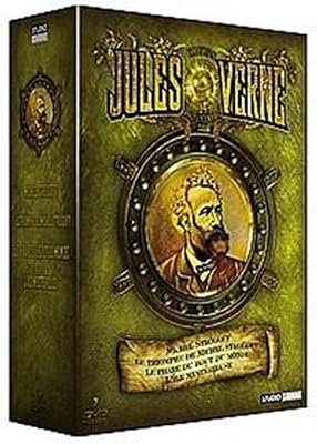 Label Inconnu Jules Verne - Coffret 100e anniversaire - Michel Strogoff + Le triomphe de Michel Strogoff + Le phare du bout du monde + L'île mystérieuse