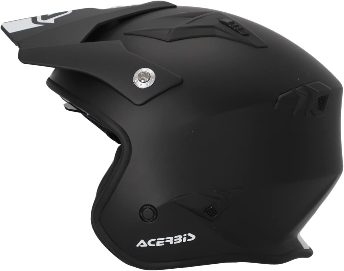 ACERBIS Helmets Casco Jet Aria Negro Mate para Motorista Homologado 22.06 (L 59/60)