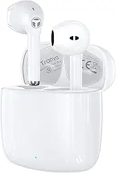 Tranya F4 Fone de Ouvido Bluetooth Sem Fio, Bluetooth 5.3 -Branco