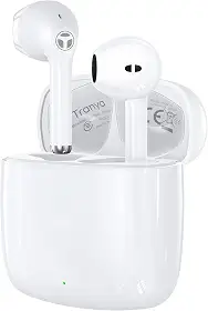 Tranya F4 Fone de Ouvido Bluetooth Sem Fio, Bluetooth 5.3 -Branco