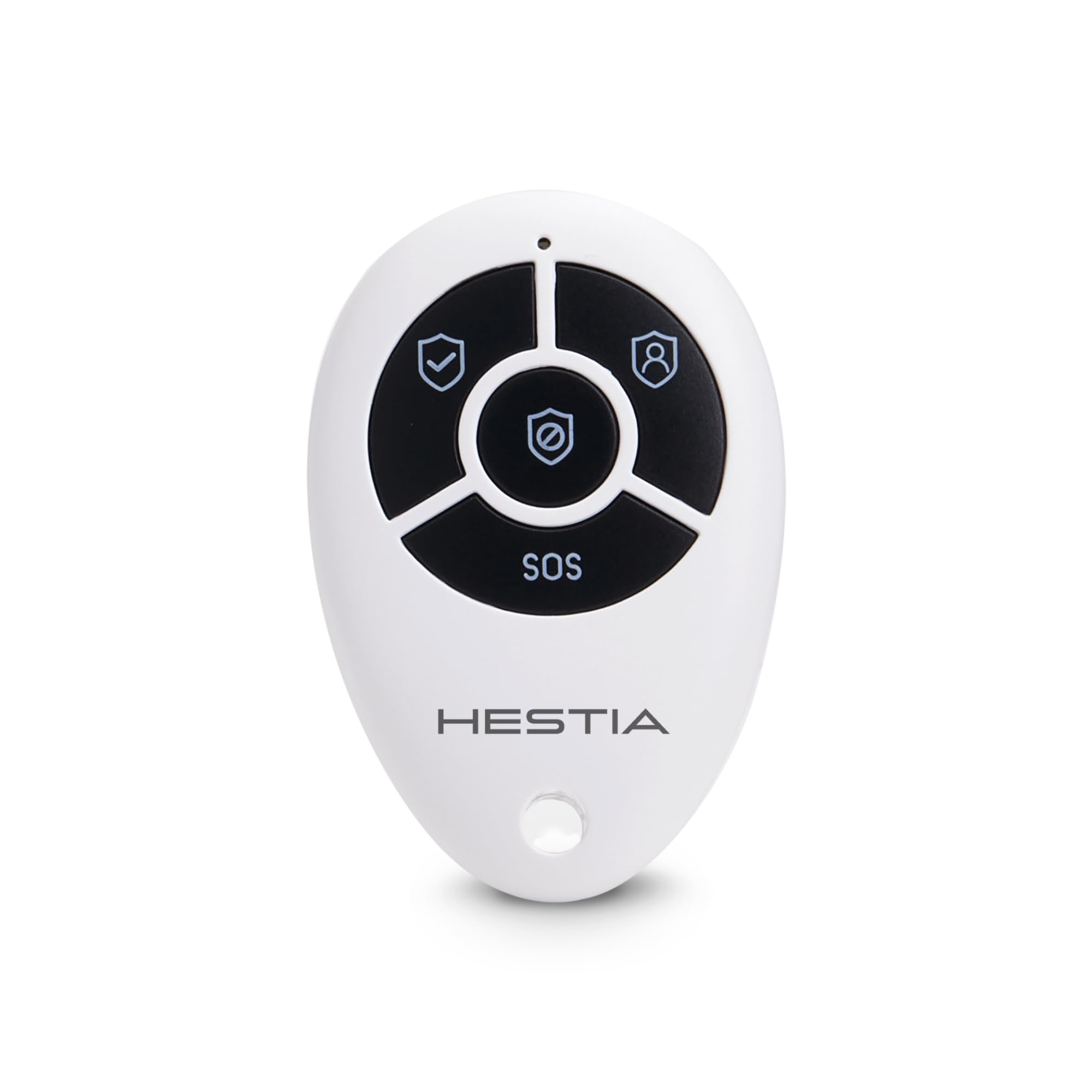 HESTIA System Remote Controller Keyring for SAFE-TECH Smart Home Security System, 433MHz, Arm, Disarm, SOS Button, HS-01-RCL — image 1