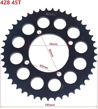 Amazon | 420/428チェーンスプロケット31t/32t/35t/37t/39t/41t/45t