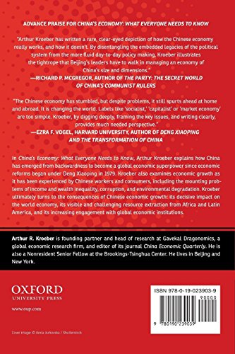 CHINAS ECONOMY WENTK P: What Everyone Needs to Know®