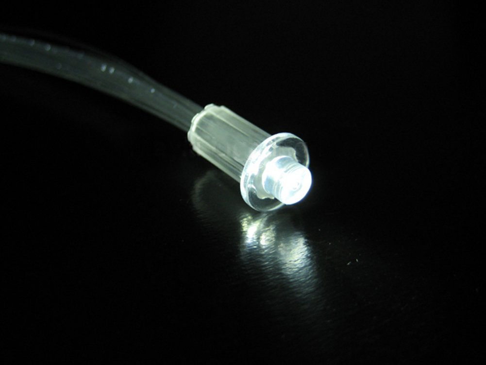 corpereal 150pcs Tail Pieces End Fittings for Fiber Optic Light