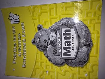 Paperback Harcourt School Publishers Math Arkansas: Test Preparation Book Grade 1 Book