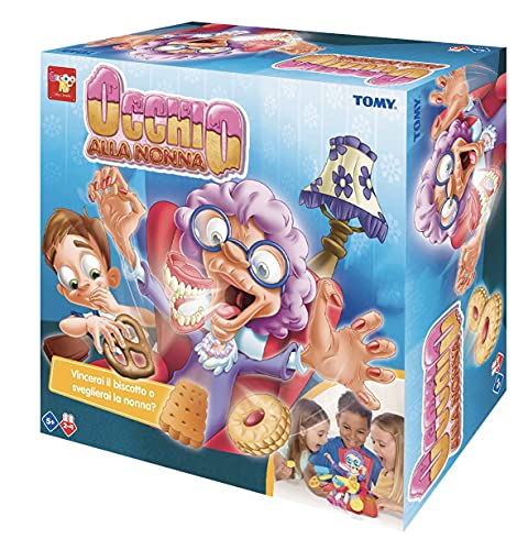 Rocco Giocattoli - Occhio alla Nonna, Gioco da tavolo per bambini dai 5 anni in su, Gioco da 2 a 4 giocatori