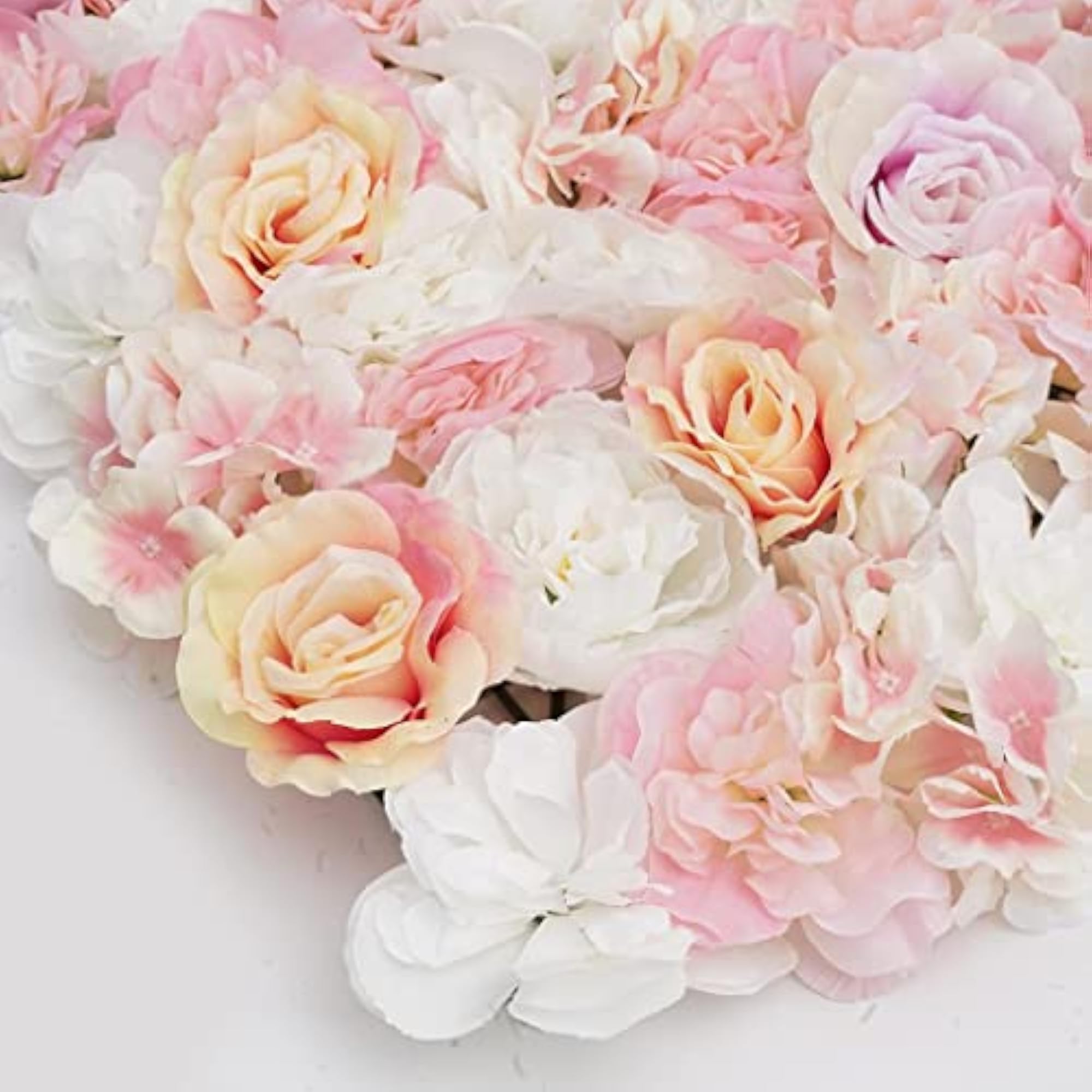 4 Pieces Artificial Flower Wall Wedding Venue Decor