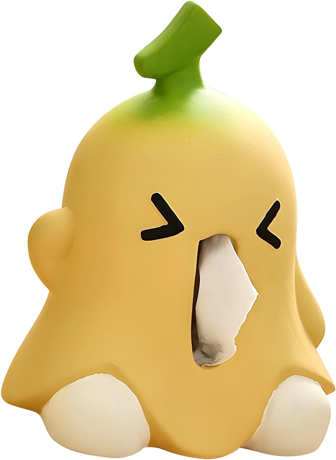 Ceramic Napkin Holder - Elegant Design, Non-Slip Base, Easy to Clean, Multipurpose, Ideal for Dining Table/Kitchen Counter