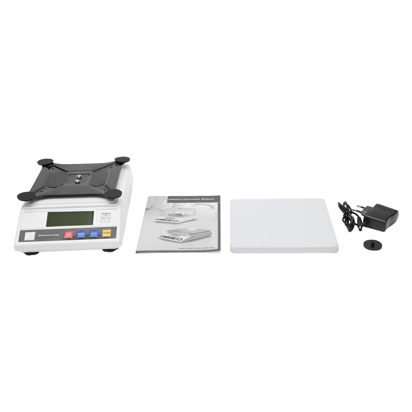 Bilancia analitica da laboratorio, 7500 g x 0,1 g, digitale di precisione con display LCD, per laboratori scolastici