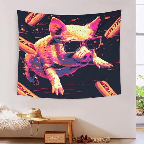 Tapisserie murale effet 3D animaux pour créer un cocon original dans votre dortoir