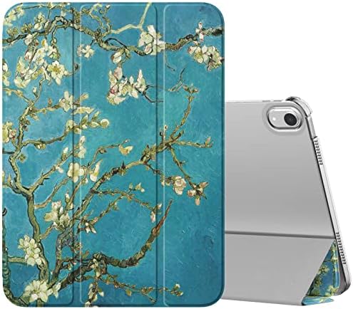 MoKo Case for iPad 10th Generation Case 2022, Slim Stand Hard Back Shell Smart Cover iPad 10.9 Inch Case with Auto Wake/Sleep, Black