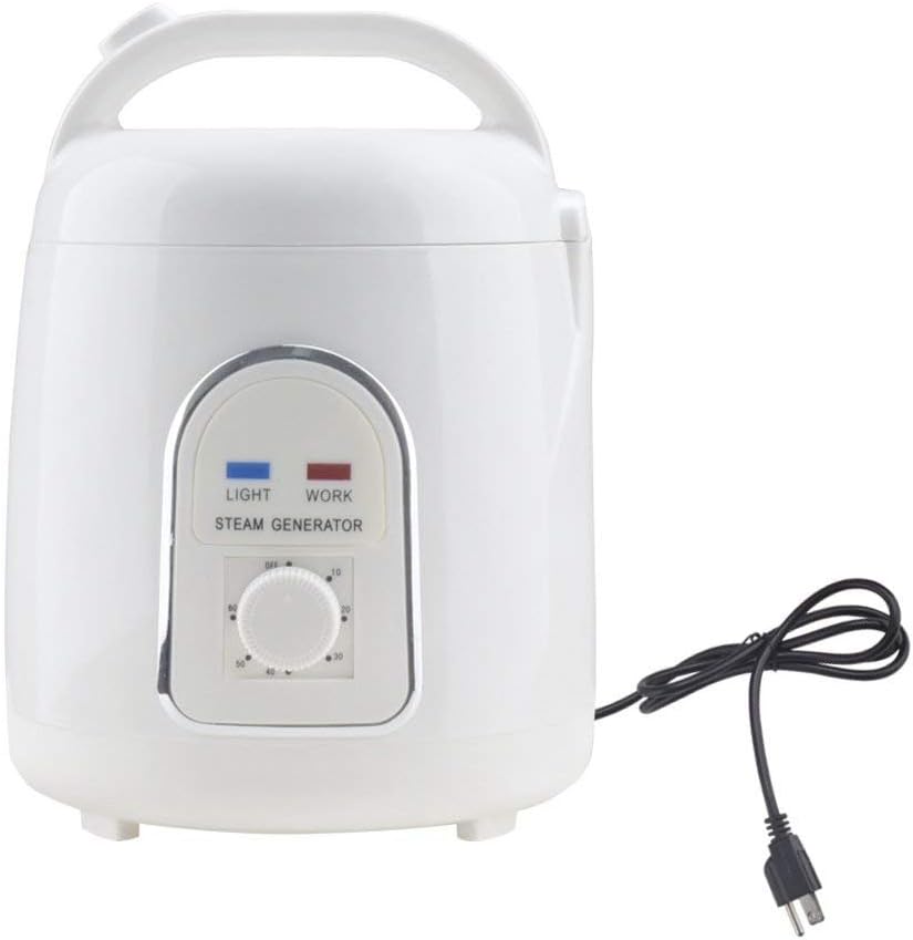 Sauna Steamer Portable Pot Machine 1.5-1.8 Liters for Home Personal SPA Shower