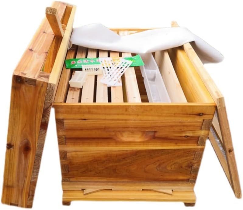 日本蜜蜂 養蜂器具 巣箱 養蜂箱 蜂蜜蜂の巣箱 ミツバチ セット蜜蜂巣箱フレーム 蜜蜂の巣箱と道具 蜂蜜キーパー みつばち巣箱 耐久