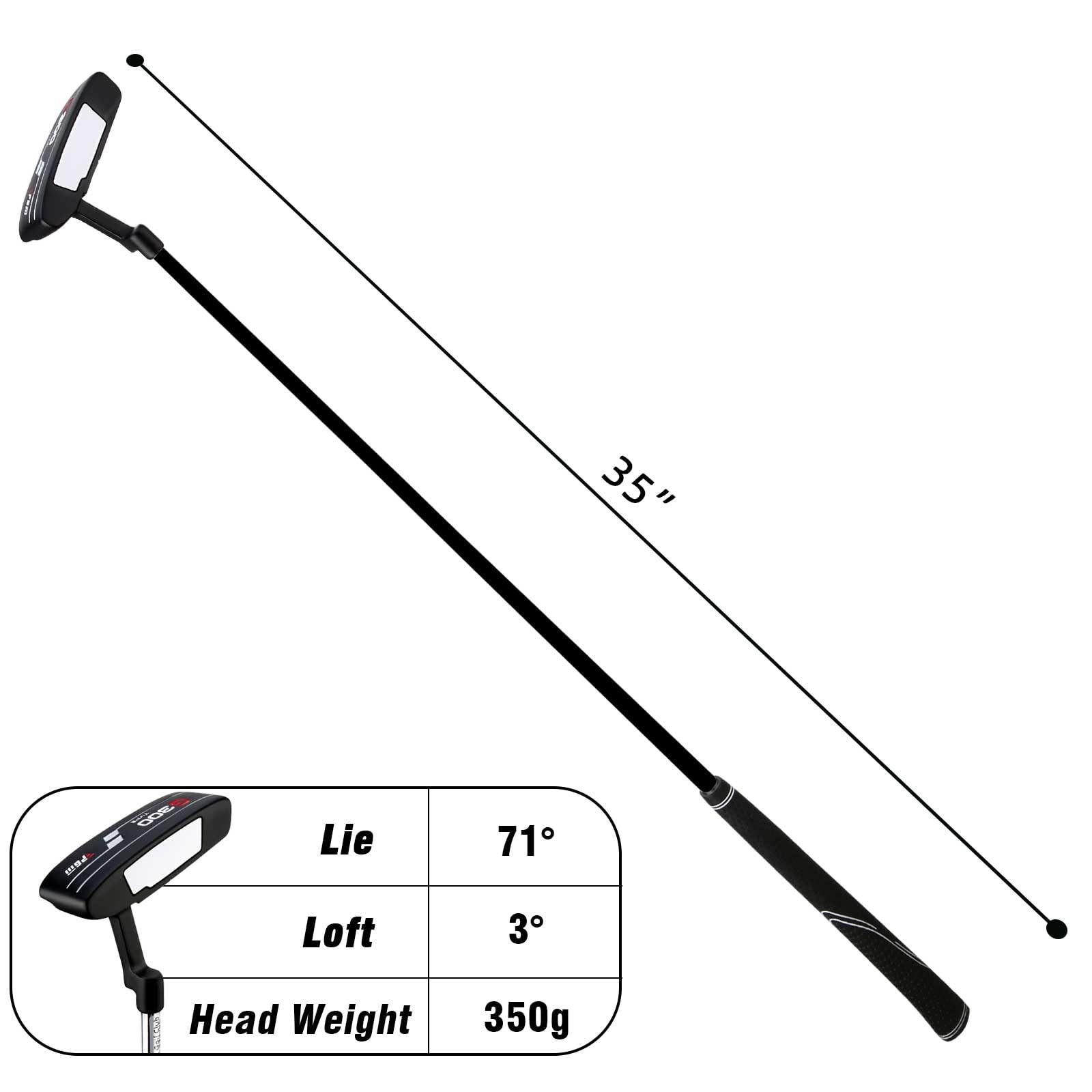 PGM Golf Putter - Blade Putters for Men & Women - Easy Flop Shots – Legal for Tournament Play- Right Handed