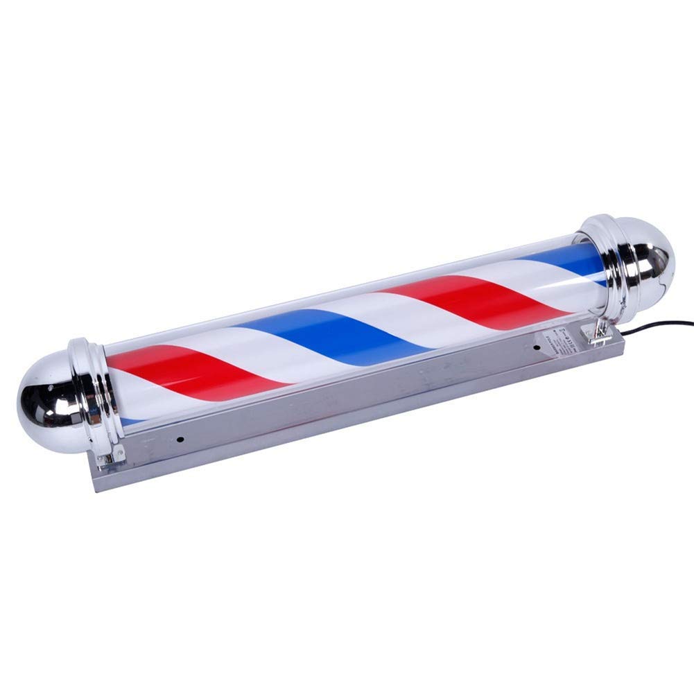 【値下】床屋カラーポール バーバーポール型ライト レア カジュアル アジア Amazon.co.jp: バーバーショップ屋外ターンライト バーバー