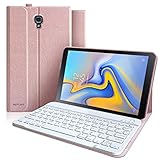 SOPORTE DE MÚLTIPLE ÁNGULOS -- Puede ajustar los ángulos para satisfacer sus necesidades visuales. Convierte su tableta en un MacBook y ajustar el ángulo de visión a cualquier nivel fácilmente. Perfecto para trabajar, escribir o mirar videos en los negocios, la escuela, los viajes, el hogar etc.