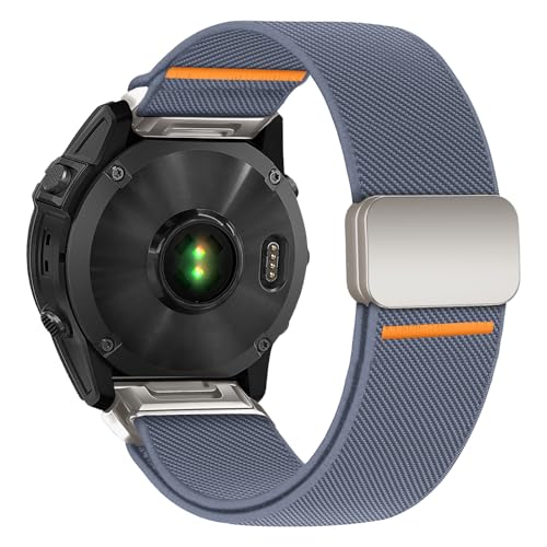 26mm �i�C�����o���h Garmin Fenix 8 51mm/5X/6X/7X/8 Pro�p �L�k���}�O�l�b�g�o���h Instinct 3 50mm Fenix 3/3 HR/Descent MK1/2/3i 51mm/Enduro/Tactix/Qu