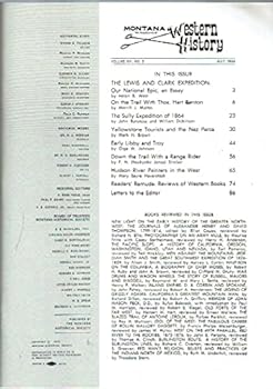 Paperback Montana: The Magazine Of Western History Summer 1966 Book