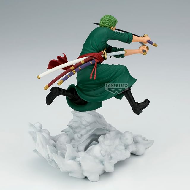 Foto 3 de 5 de Banpresto Figura de Accion Roronoa Zoro One Piece - Senkozekkei - (Egghead Ver) 15 cm - Multicolor BP29205P