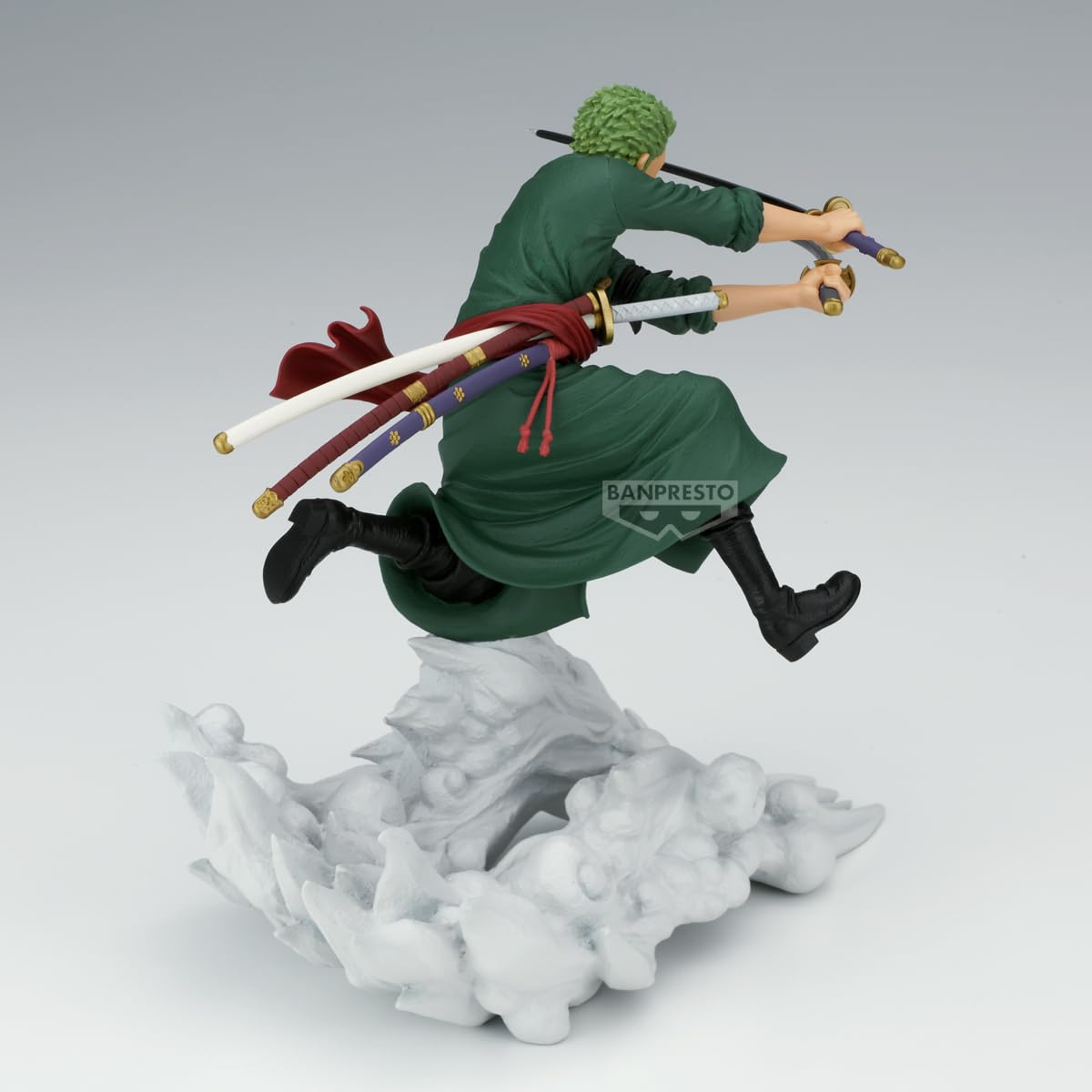 Banpresto Figura de Accion Roronoa Zoro One Piece - Senkozekkei - (Egghead Ver) 15 cm - Multicolor BP29205P - Figura Coleccionable - Óptimo para los fanaticos del Anime