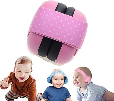 iNelihoo Safety & Security,Work Safety Equipment & Gear,Ear Protection,Safety Earmuffs Infant Ear Defender Silent Protect Sound Cancelling Folding Ear Defenders Hearing Protection Earmuffs Sleep Noise Cancelling Headphones Baby Earmuff for Age 0-3 Children Toddlers Baby