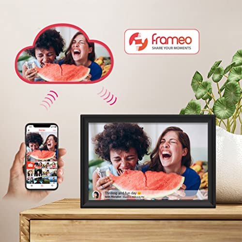 3UOOWWFA 11 inch WiFi Digital Photo Frame, 1920x1280 HD IPS Touch Screen, Smart Cloud Digital Photo Frame, Easy to Share Photos and Videos via APP, Email, Cloud Digital Photo Frame - Image 3