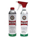 BALLISTOL Öl 500 ml, Dose Pflegeöl + 1 Handsprüher leer 500 ml