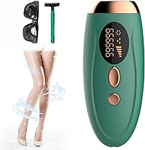GROPOTIT IPL Laser Hair Removal Permanent Hair Removal Device Painless Laser For Whole Body Upgraded To 999,999 Flashes At-Home Hair Remover Device Portable Epilator 5 Levels & 2 Flash Modes