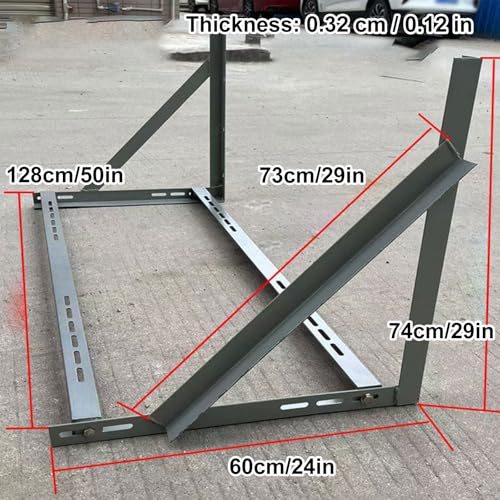 Support de climatiseur mini split pour protéger votre unité extérieure au jardin