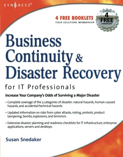 Business Continuity And Disaster Recovery Planning For It Professionals #TOP6