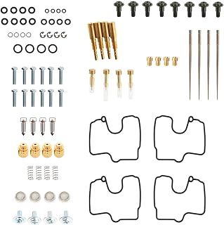 Genuine OEM Replacement Carburetor Gaskets Jets Main Rebuild Kit For Yamaha YZFR1 YZF-R1 1998-2001 OEM Replacement