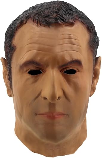 Realistic Celebrity Man Head Latex Mask Male Mask Halloween Party Masqurade Carnival Props