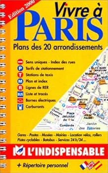 Hardcover Plan de Paris à spirales [French] Book