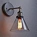 CLAXY® Ecopower Industrial Edison Antique Glass 1-Light Wall Sconces Simplicity