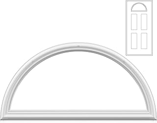 1 Pcs 22 x 10 Inch Entry Door Frame Half Round Top Exterior Door