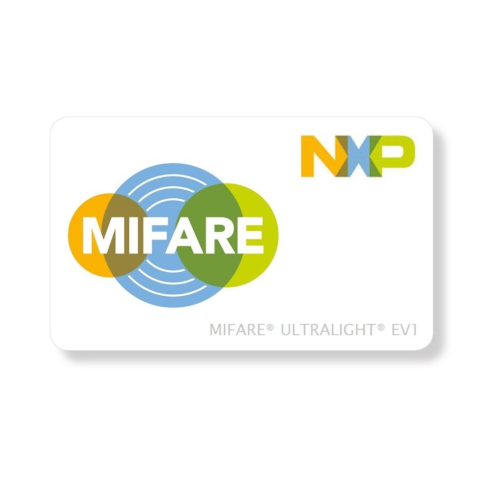 100 x MIFARE Ultralight EV1 - Tarjetas de plástico en blanco