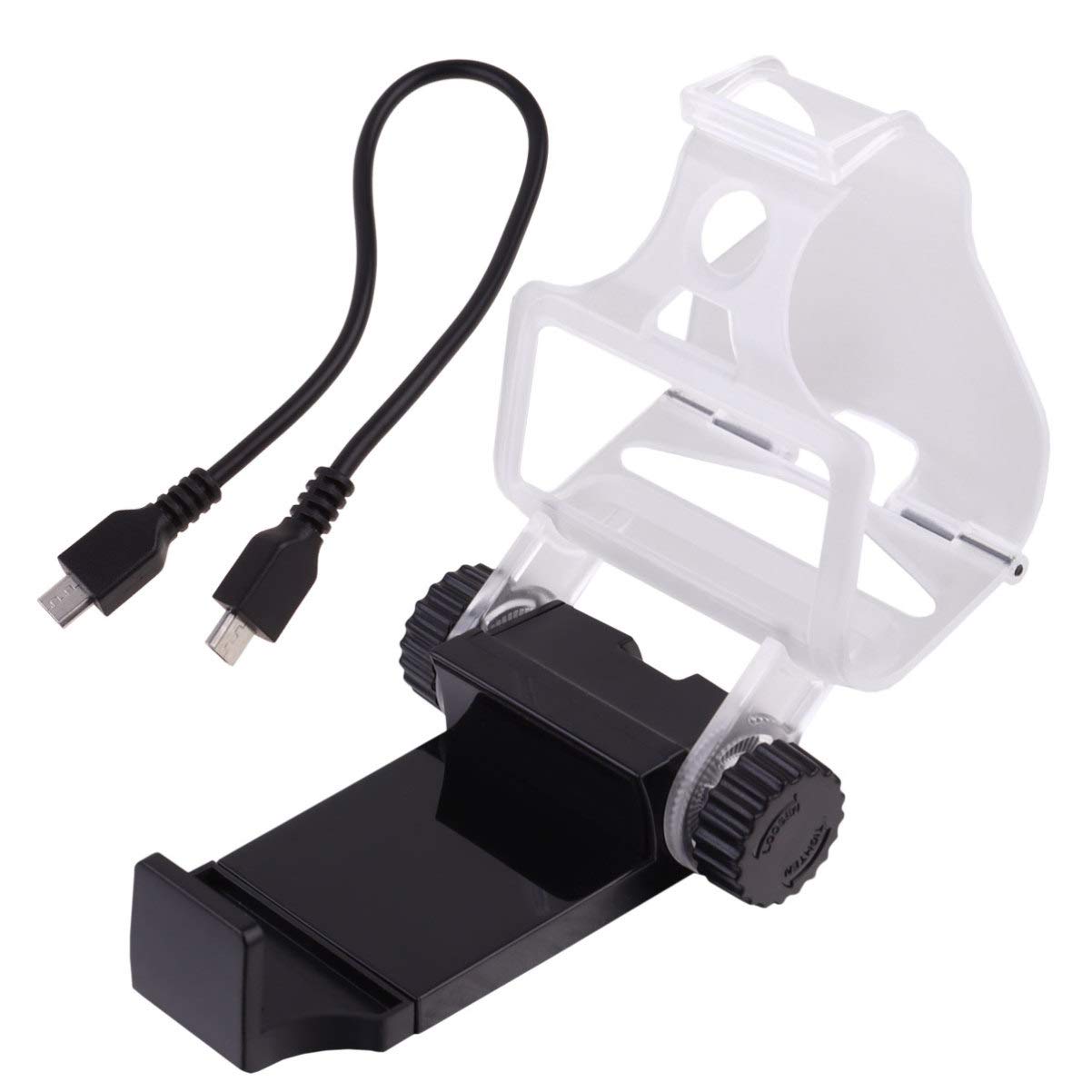 Hemobllo Supporto per Gamepad Wireless Clip per Telefono Cellulare Supporto per Controller di Gioco Staffa per Gamepad Clip Regolabile per Smartphone Nero